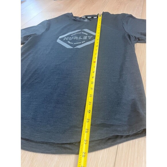 Hurley Men's T-Shirt Black Hurley Performance Graphic Tee Size Large - Picture 2 of 6